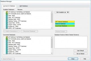 Figure 1 - The Database Manager. Figure 1 - The Database Manager.