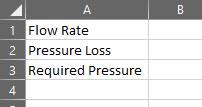 Output into Excel