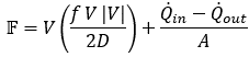 three variables in space and time: P, V and ρ
