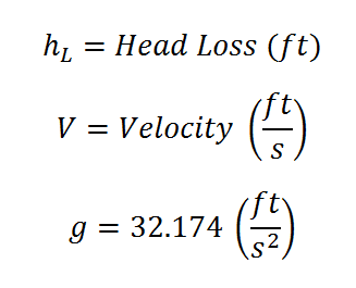 Variables for Equation 3
