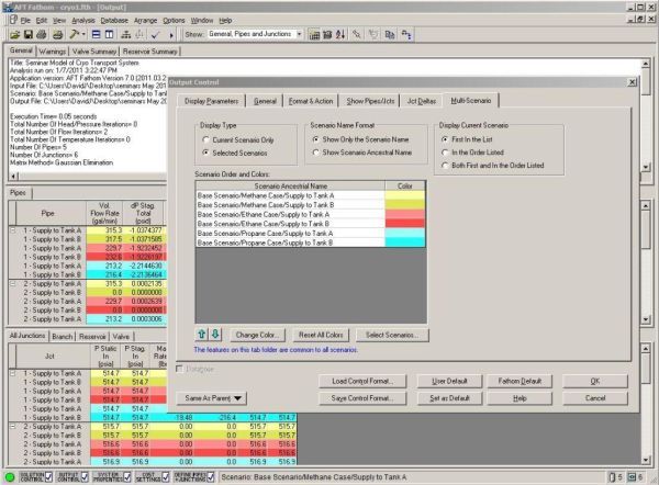 Multi-Scenario Output Multi-Scenario Output