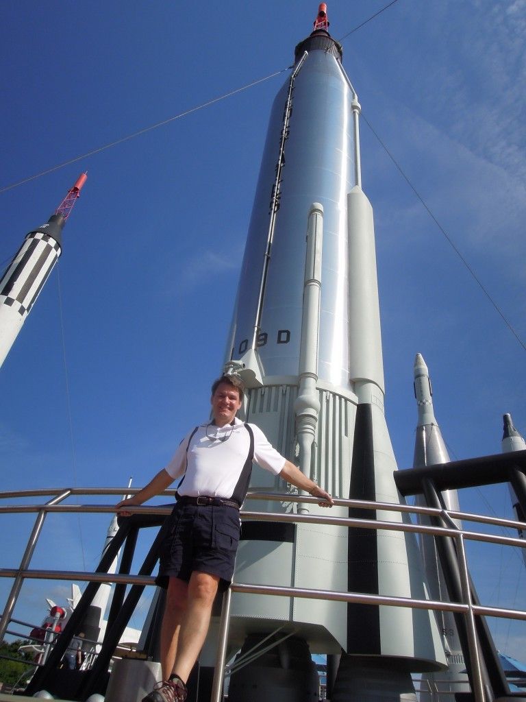 Trey Walters and an Atlas Rocket